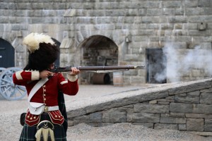 Halifax Citadel Gun Demonstration 2