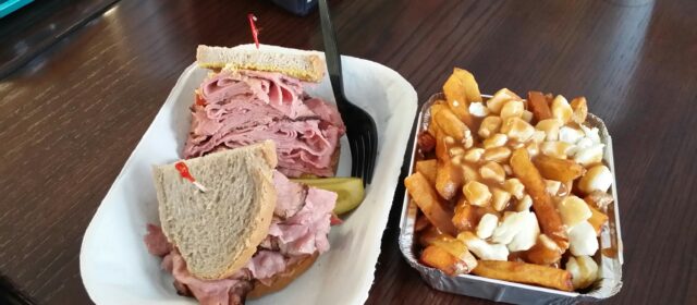 Montreal smoked meat in AB